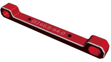 WRAP UP NEXT ALUMINUM 60.8-64MM DUAL FACE SUSPENSION MOUNT E RED
